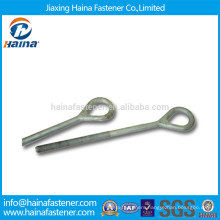 High quality Zinc plated carbon steel eye bolt with machine thread